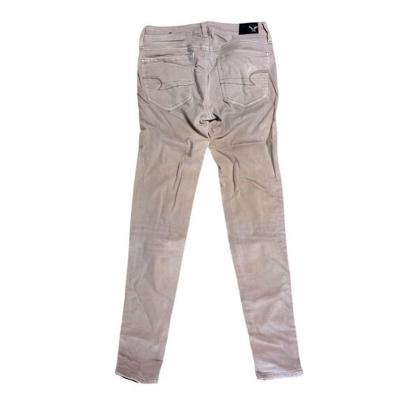 American Eagle Women's Super Stretch Jeggings Size 2 Light Wash - Picture 2 of 6
